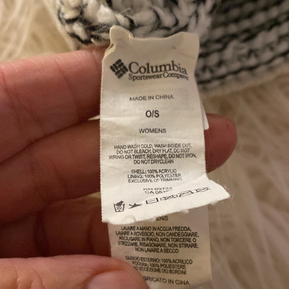COLUMBIA ladies knitted beanie Pom Pom - Picture 3 of 9